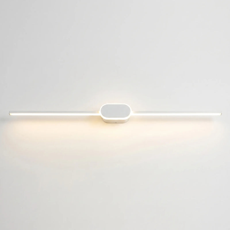 Linear LED Wall Sconce With Circular Mount -  Lumivane