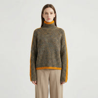 Locker Geschnittener Rollkragenpullover - Ayleen