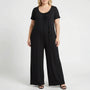 Locker geschnittener, langer Plus Size Jumpsuit - June