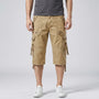Lockere Cargohose Männer In Capri-Länge - Troy