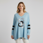 Lockerer V-Pullover -  Rita