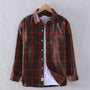Long-Sleeve Checked Button-Up Shirt - Felipe