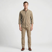 Long-Sleeve Denim Button-Up Shirt - Nick