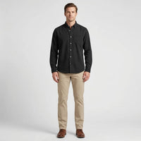 Long-Sleeve Denim Button-Up Shirt - Nick