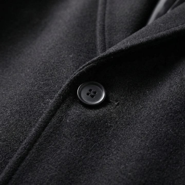 Long Line Hooded Men's Coat - Hugo