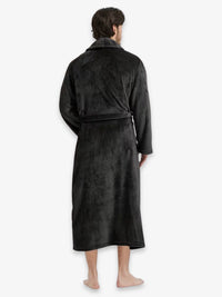 Long Men's Dressing Gown With Tie Belt - Marlon