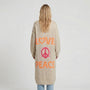 Long Oversized Bohemian Knit Cardigan - Faye
