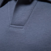 Long Sleeve Turn-Down Collar Polo - Carlton