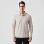 Long Sleeve Turn-Down Collar Polo - Carlton