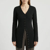 Longline-Cardigan Mit Knopfleiste - Lisann