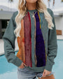 Loose-Fit Round Neck Sweatshirt - Krystal