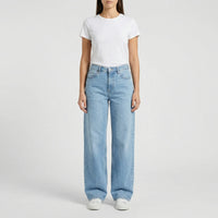 Low Rise Damenjeans Locker Geschnitten - Milla