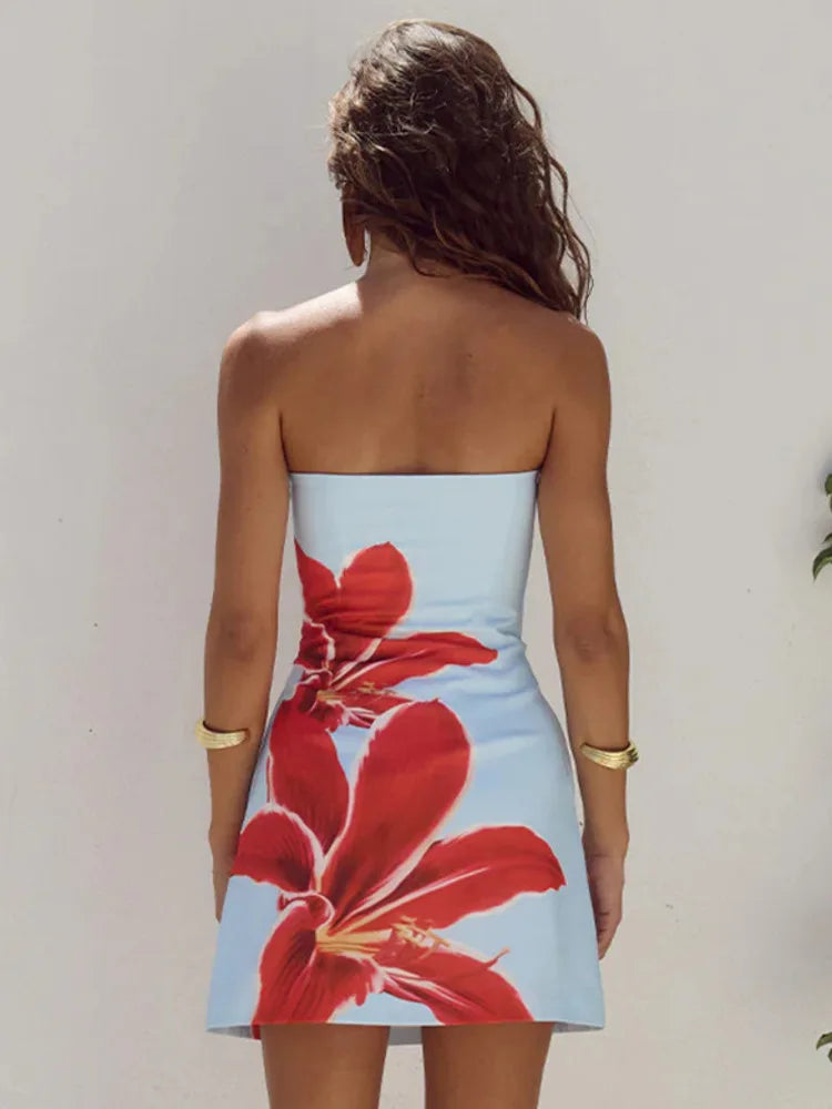 Mini-Sommerkleid mit Blumenmuster – Amélie