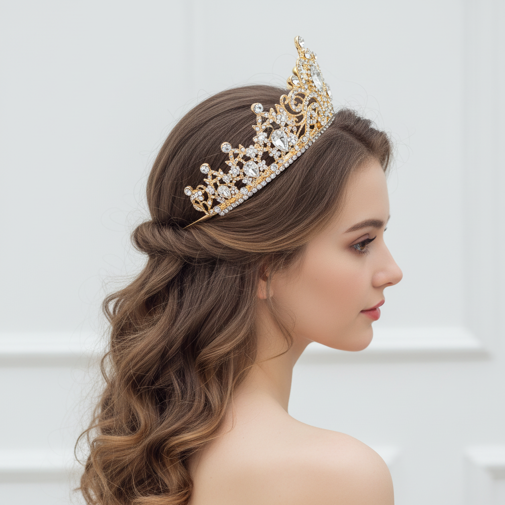 Luxuriöse Kristallkrone - CrystalCrown 