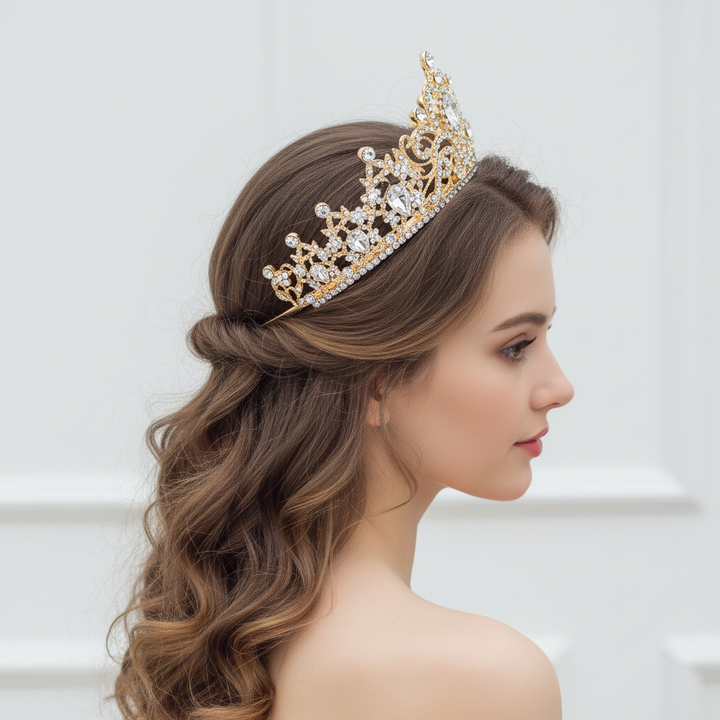 Luxuriöse Kristallkrone - CrystalCrown 