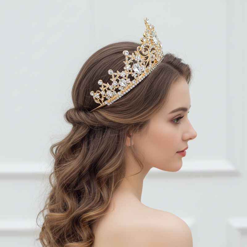 Luxuriöse Kristallkrone - CrystalCrown 