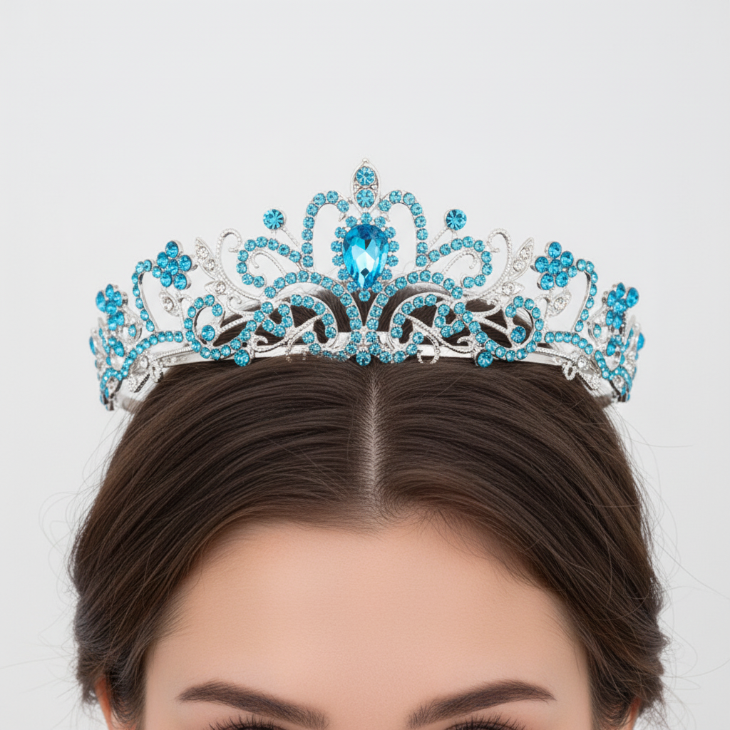 Luxuriöse Kristallkrone - CrystalCrown 