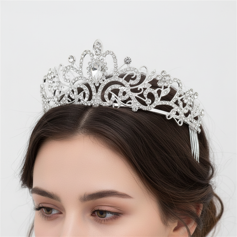 Luxuriöse Kristallkrone - CrystalCrown 