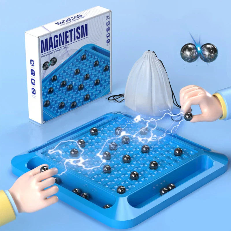 Magnetisches Logikspiel Kugelblock – Taktikbrett mit Spielkugeln