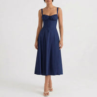 Maxi Kleid Mit Bustier - Marah