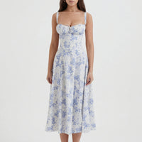 Maxi Kleid Mit Bustier - Marah
