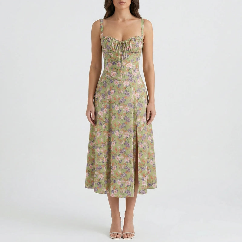 Maxi Kleid Mit Bustier - Marah