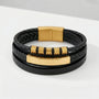 Mehrlagiges Geflochtenes Armband Im Vintage-Stil - Seth