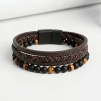 Mehrreihiges Herrenarmband - Jari