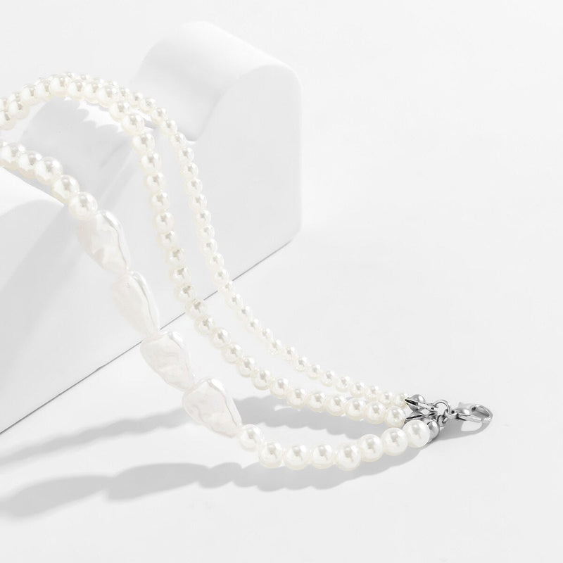 Mehrschichtiges Perlenarmband - DreamShimmer 