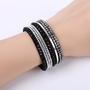 Mehrschichtiges Wickelarmband - GlamWrap 