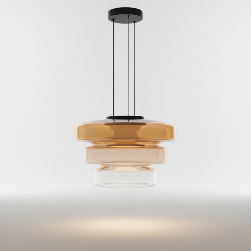 Mehrstufige LED Pendelleuchte - AuraLoft
