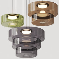 Mehrstufige LED Pendelleuchte - AuraLoft