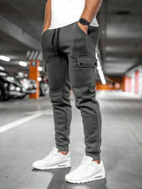 Men's Slim-Fit Trousers In A Streetwear Style - Virgil