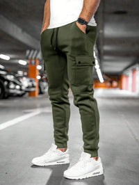 Men's Slim-Fit Trousers In A Streetwear Style - Virgil