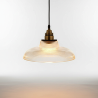 Metall Glas Pendelleuchte Modern - AmbiGlow