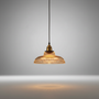 Metall Glas Pendelleuchte Modern - AmbiGlow