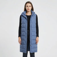 Midi-Length Insulated Body Warmer - Hazel