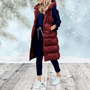 Midi-Length Insulated Body Warmer - Hazel