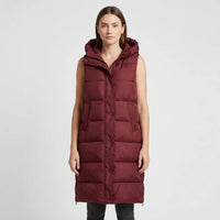 Midi-Length Insulated Body Warmer - Hazel