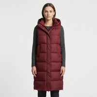 Midi-Length Insulated Body Warmer - Hazel