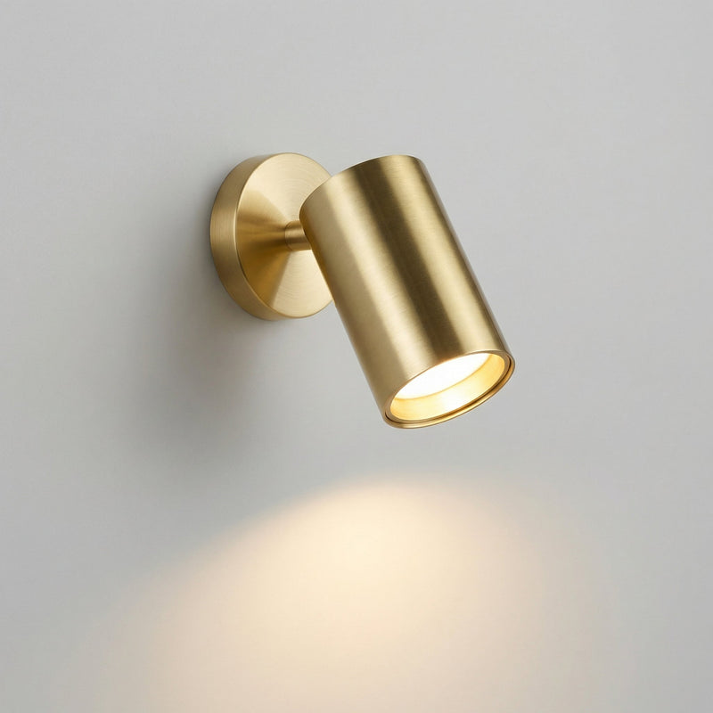 Minimalist Cylindrical Wall Sconce -  NoirLume