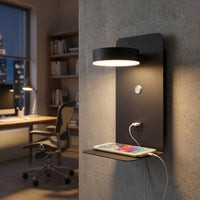 Minimalist LED Wall Light With USB Port -  Lumivex
