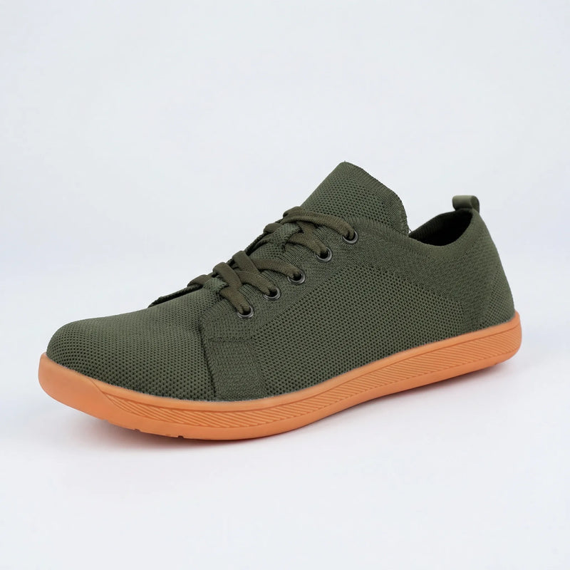 Minimalistische Barefoot Sneaker Met Vlakke Zool - Clark