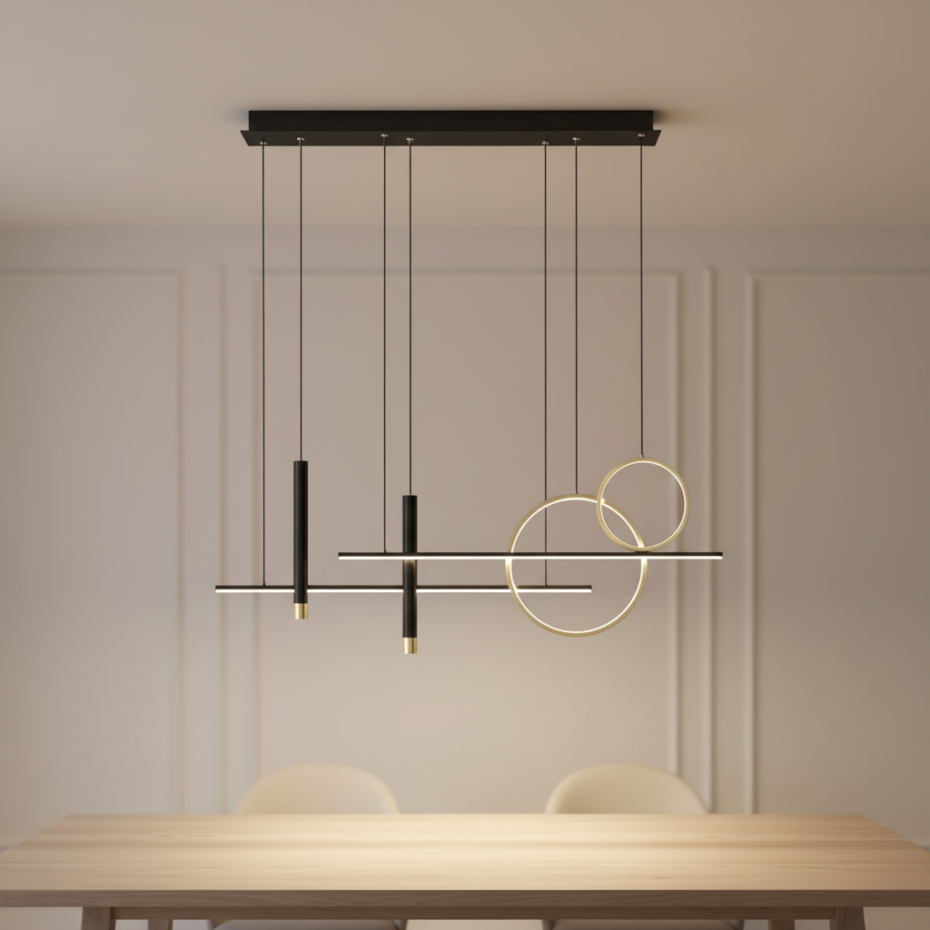 Minimalistische Metall Hängeleuchte - Pendoria