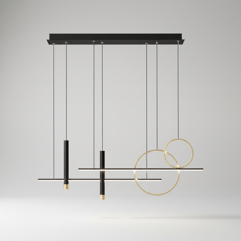 Minimalistische Metall Hängeleuchte - Pendoria