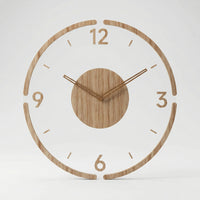 Minimalistische Runde Wanduhr - Nordrill