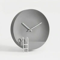 Minimalistische Runde Wanduhr - Poolora