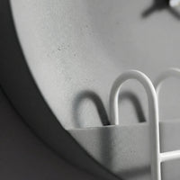 Minimalistische Runde Wanduhr - Poolora