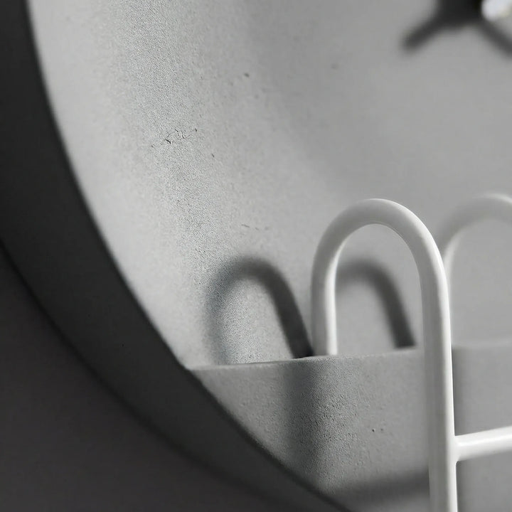 Minimalistische Runde Wanduhr - Poolora