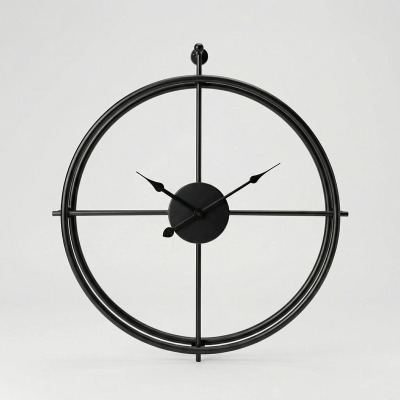 Minimalistische Runde Wanduhr - Skandara